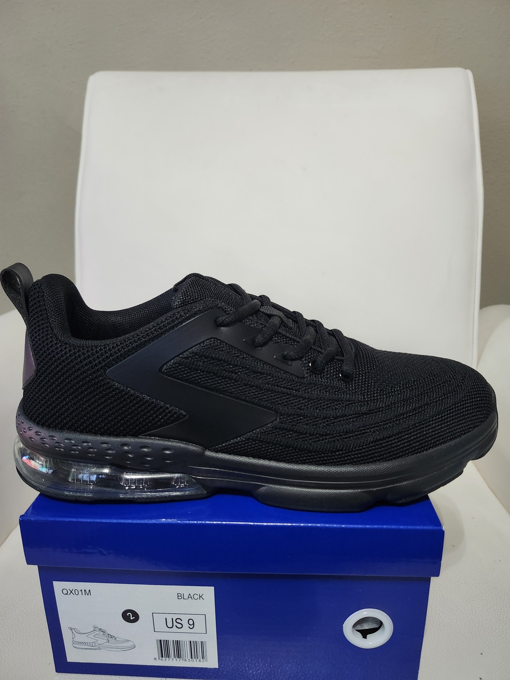 Jerko Black Athletic Shoes US 9
